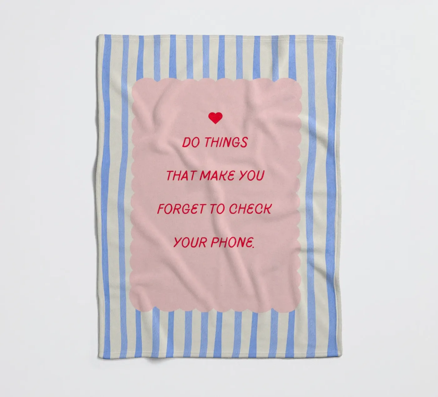 DO THINGS THAT… Fleecedecke von ARTEVO