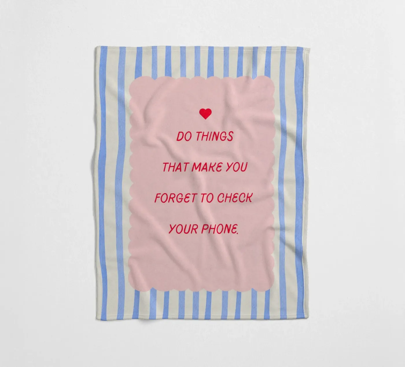 DO THINGS THAT… Fleecedecke von ARTEVO