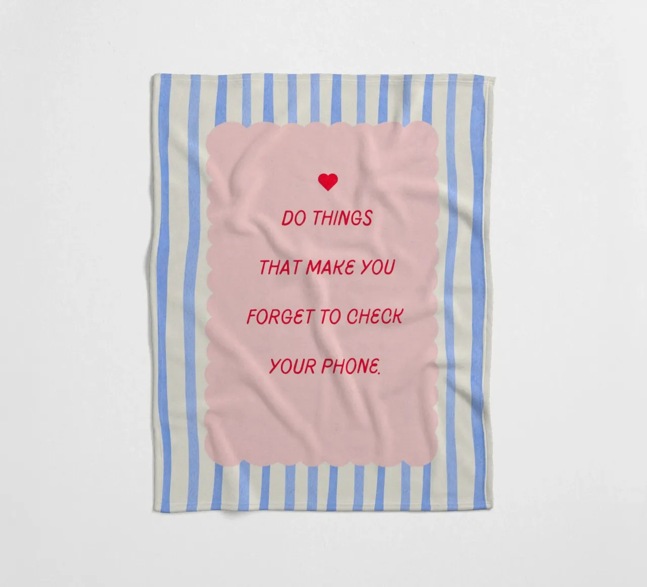 DO THINGS THAT… Fleecedecke von ARTEVO