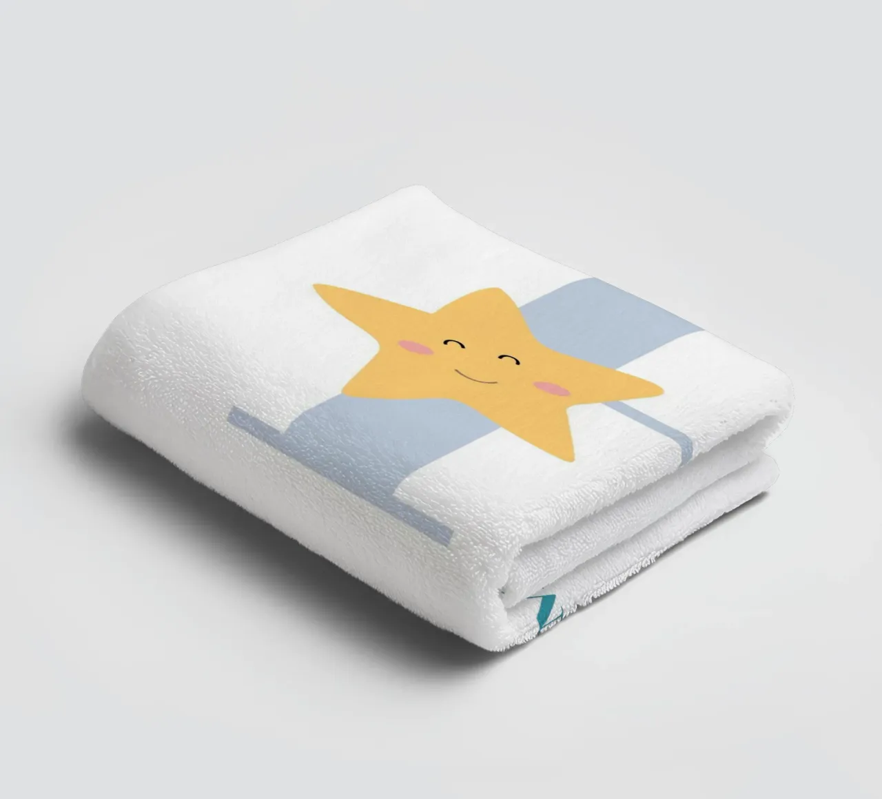 Letter H, Personalized Name Print, Personalized initial towel by The Custom Letter