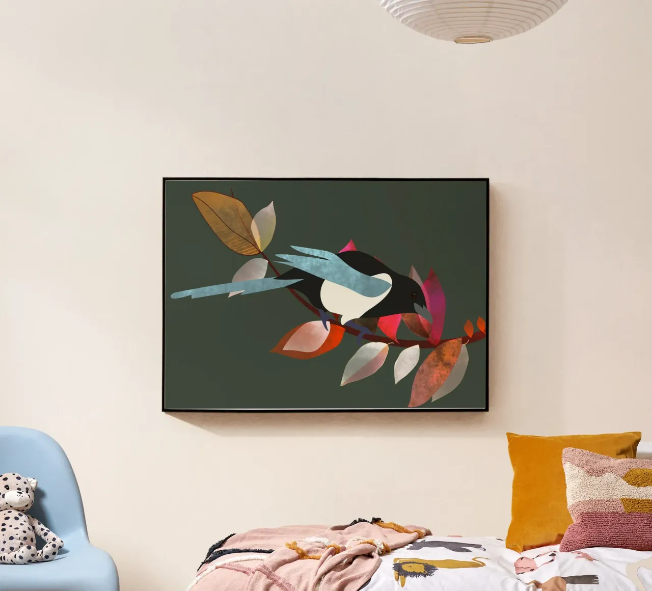 abstract bird plexiglass da vintageshop