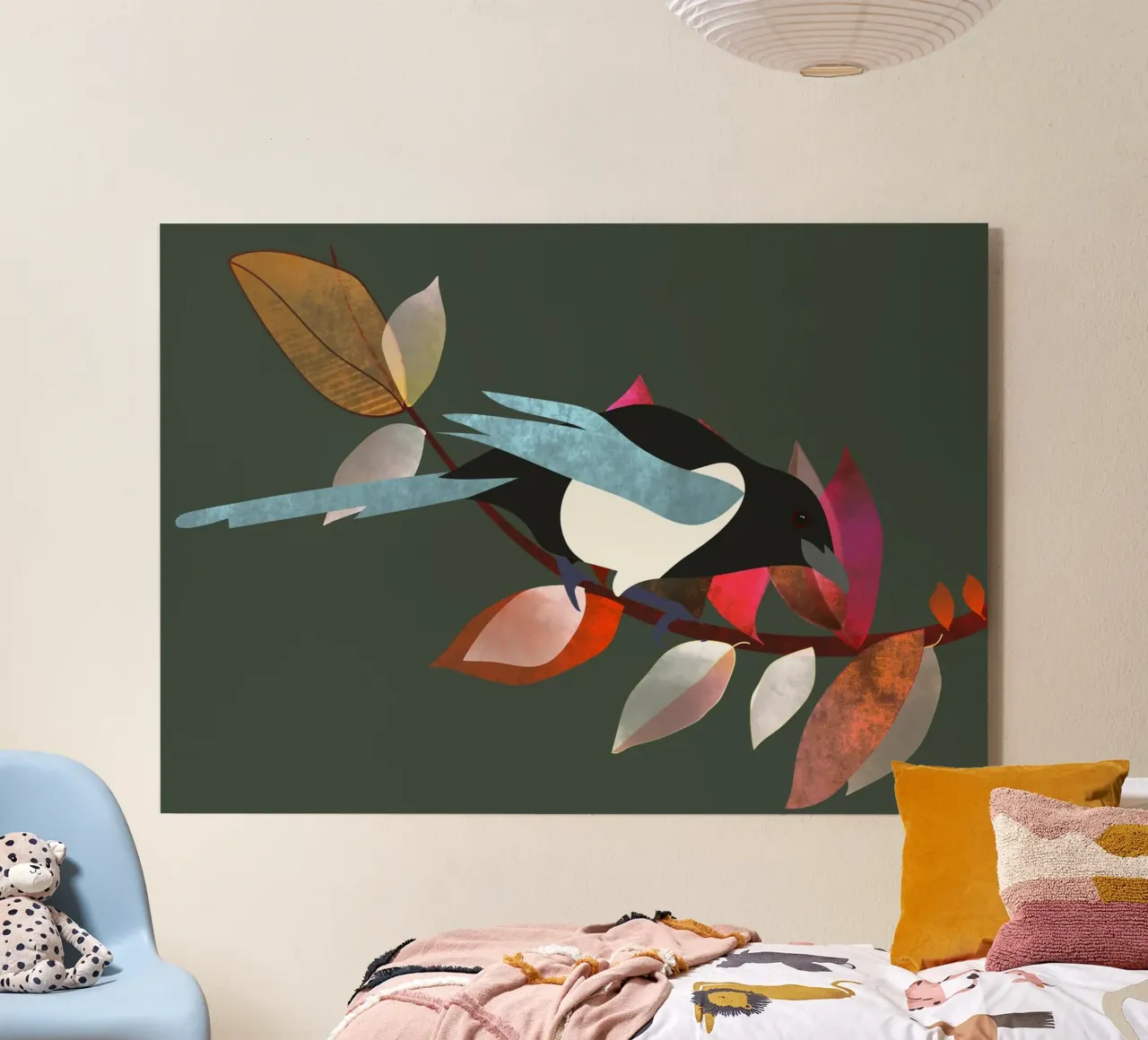 abstract bird plexiglass da vintageshop