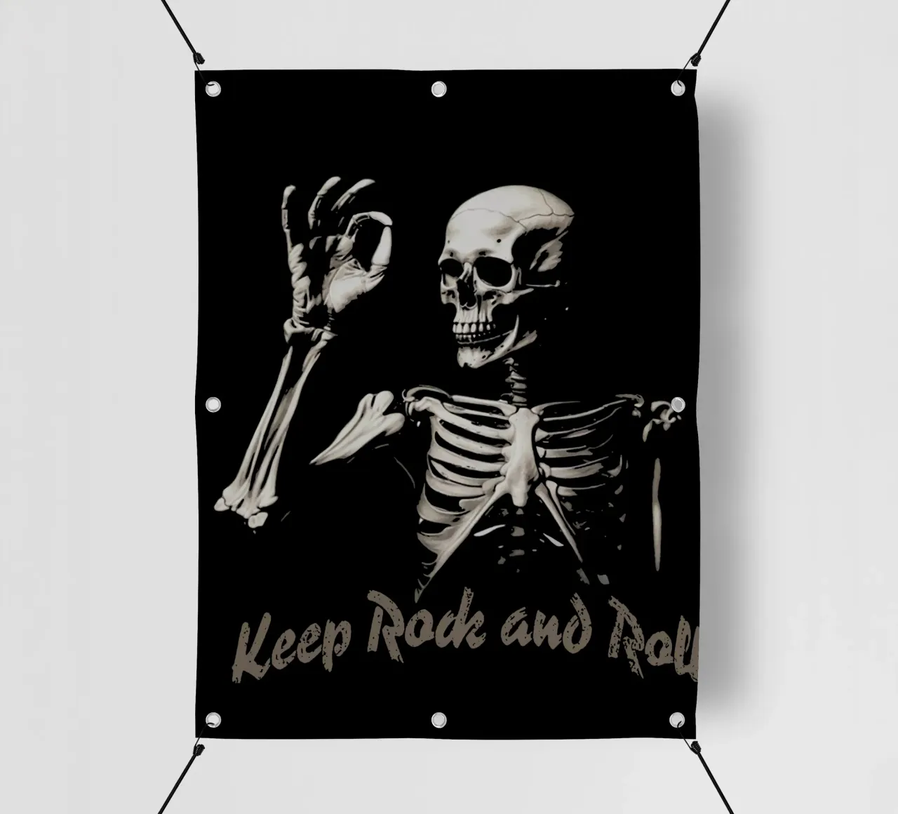 Mantenere il Rock and Roll OK telo in pvc da Gunawan Rb