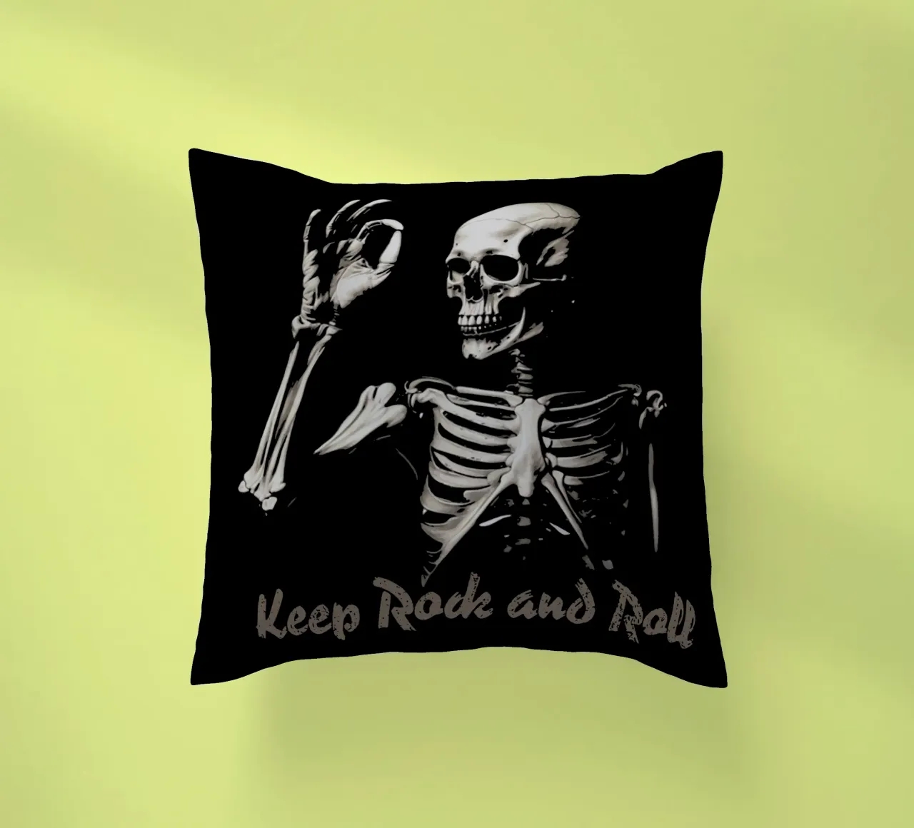 Mantenere il Rock and Roll OK cuscino da Gunawan Rb