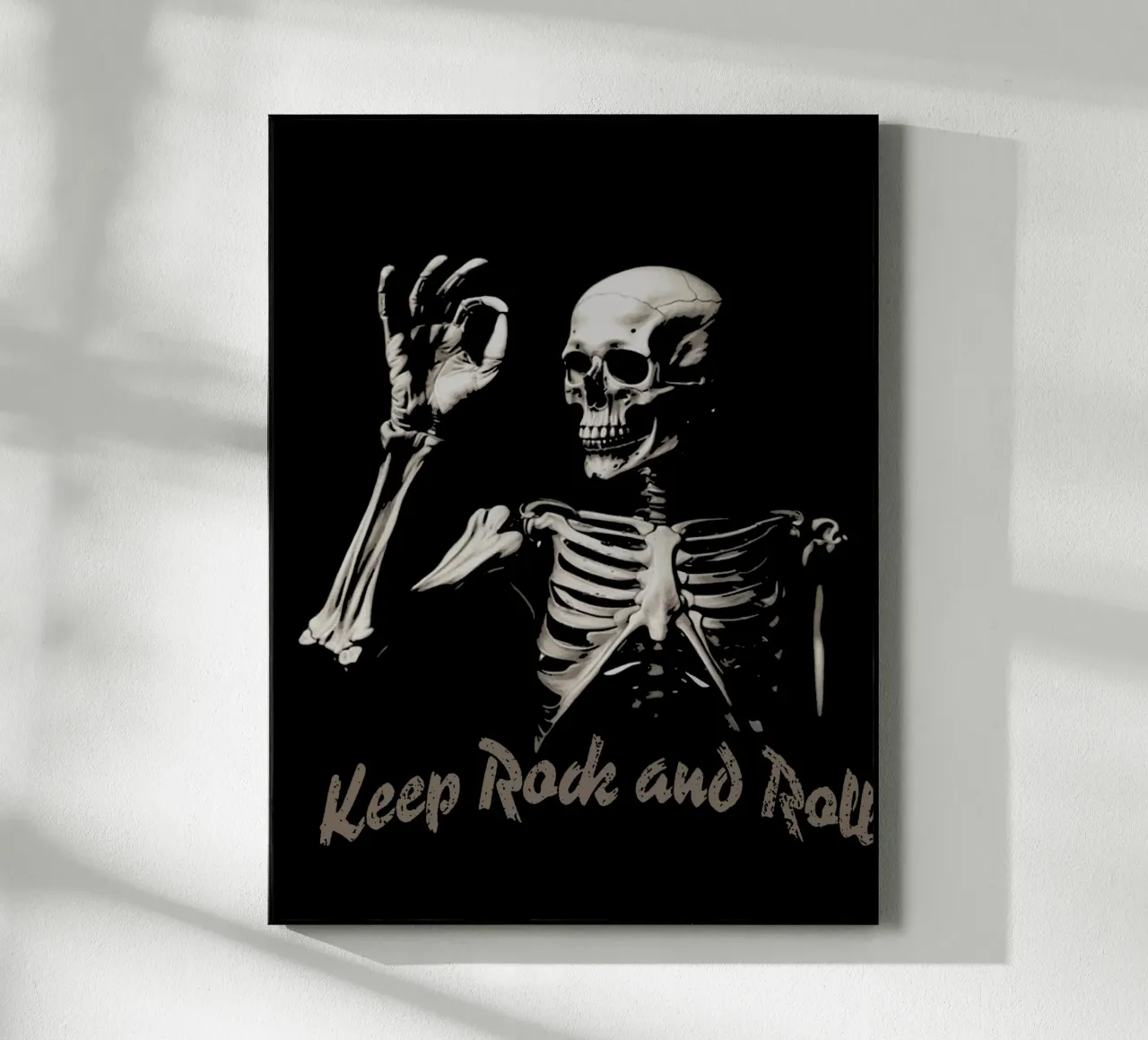 Keep Rock and Roll OK metacrilato de Gunawan Rb