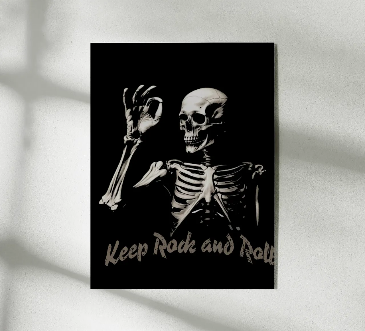 Keep Rock and Roll OK metacrilato de Gunawan Rb