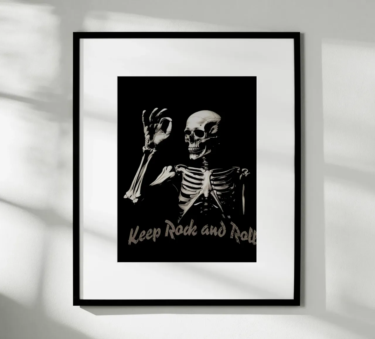 Keep Rock and Roll OK Hahnemühle von Gunawan Rb