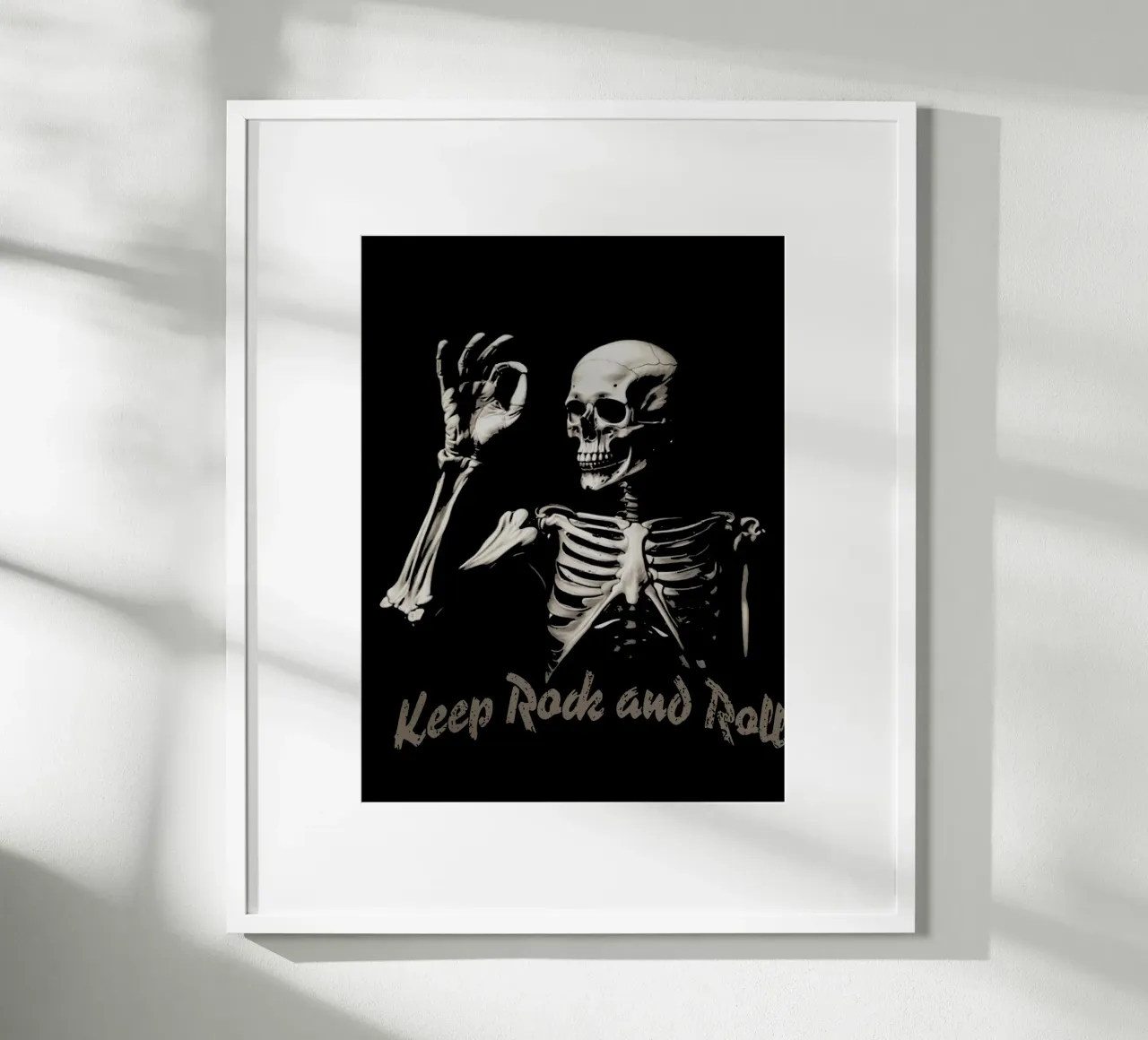 Keep Rock and Roll OK Hahnemühle von Gunawan Rb