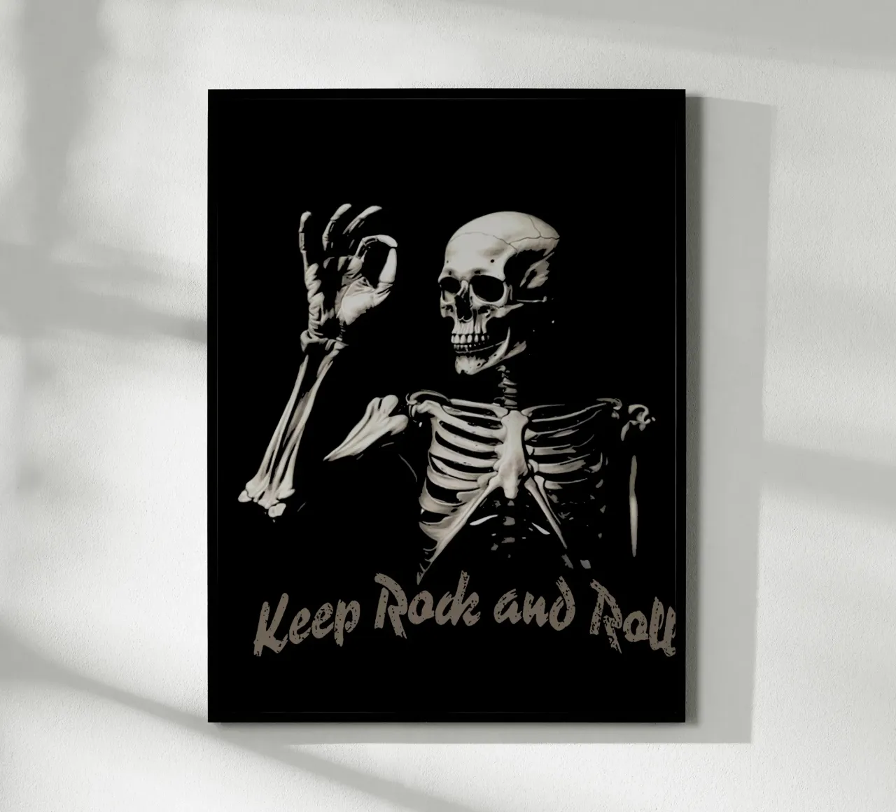 Keep Rock and Roll OK Hahnemühle von Gunawan Rb