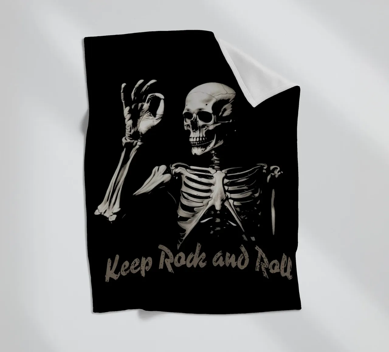 Mantenere il Rock and Roll OK coperta in pile da Gunawan Rb