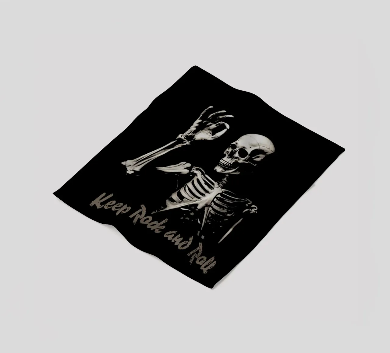 Mantenere il Rock and Roll OK coperta in pile da Gunawan Rb