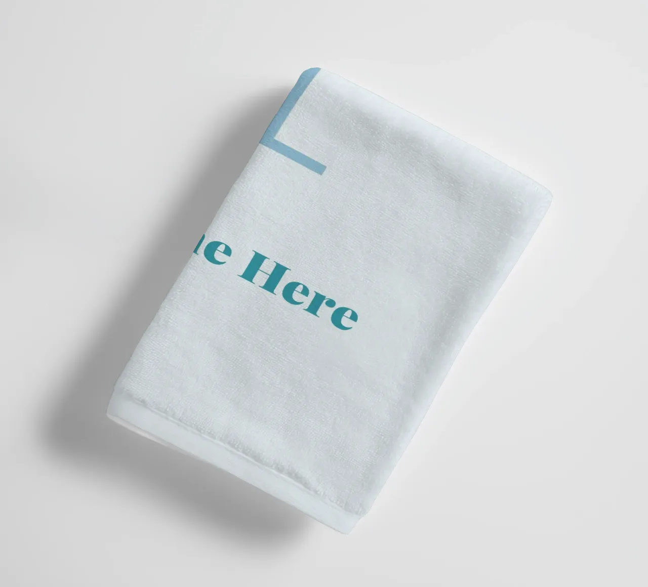 Letter I, Personalized Name Print, Personalized initial towel by The Custom Letter