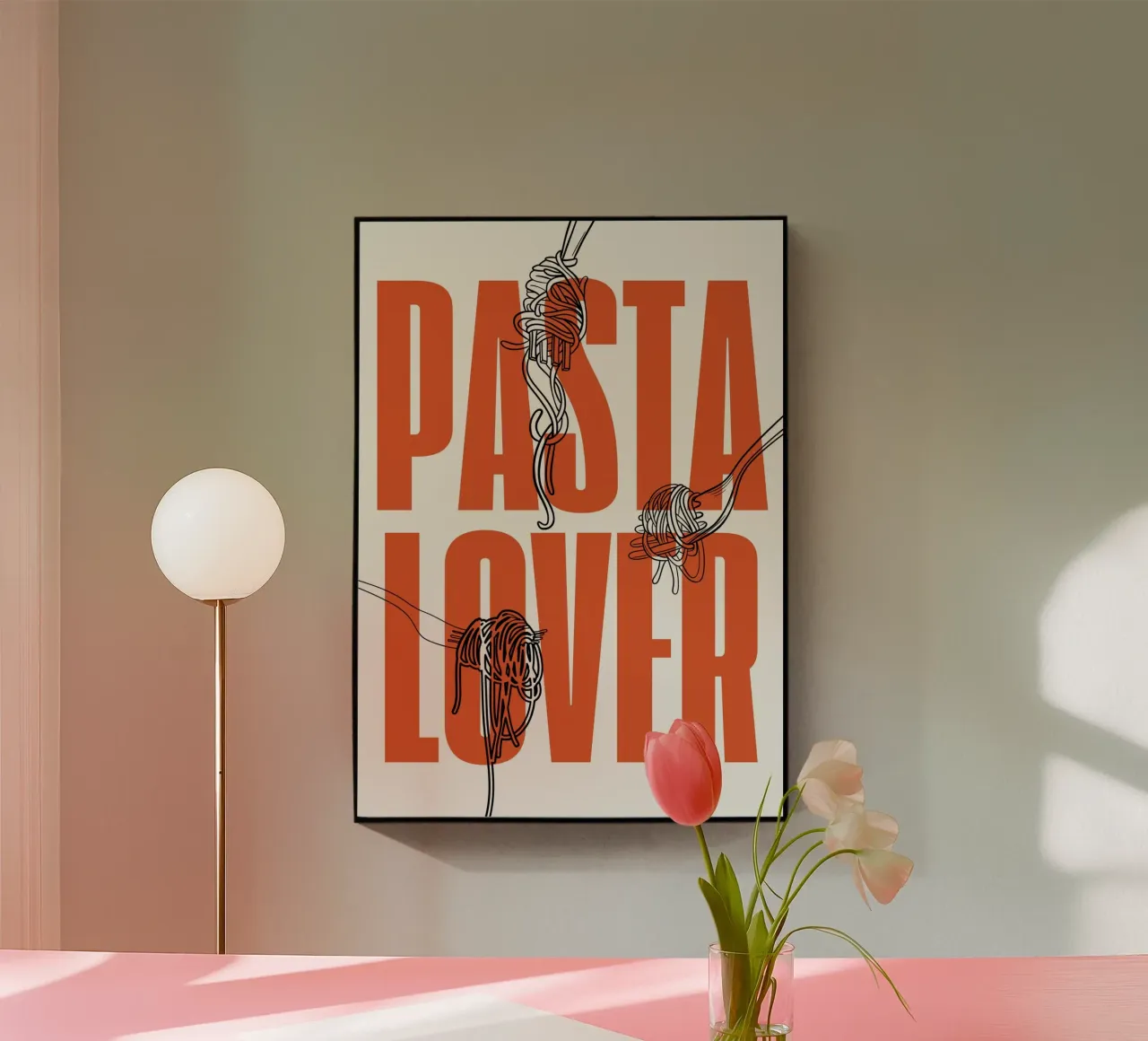 PASTA LOVER plexiglass da ARTEVO