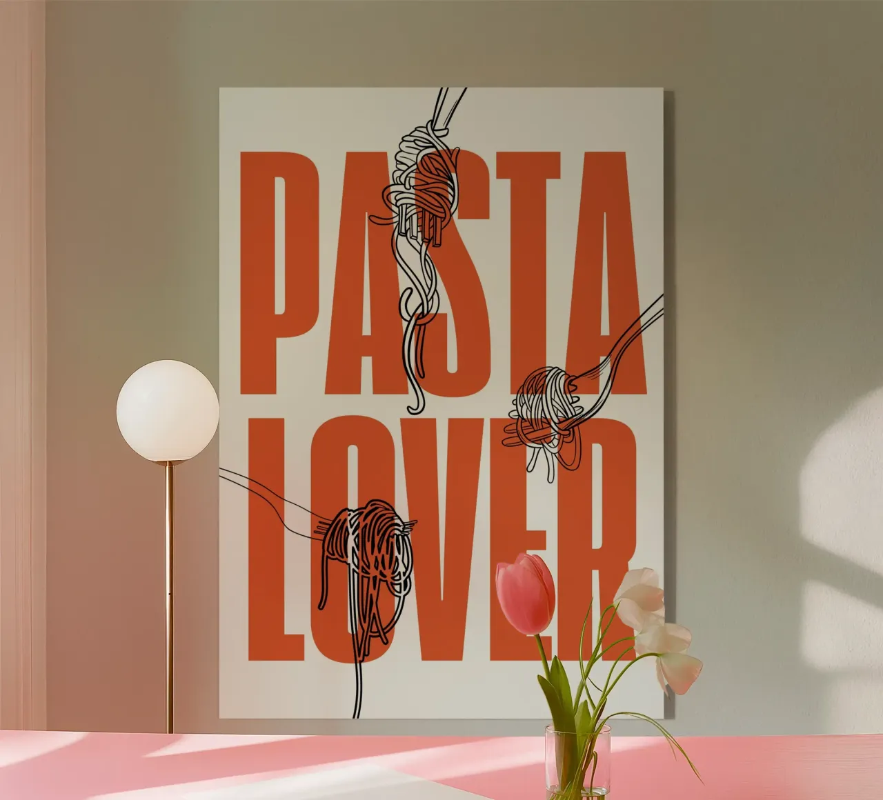 PASTA LOVER plexiglass da ARTEVO