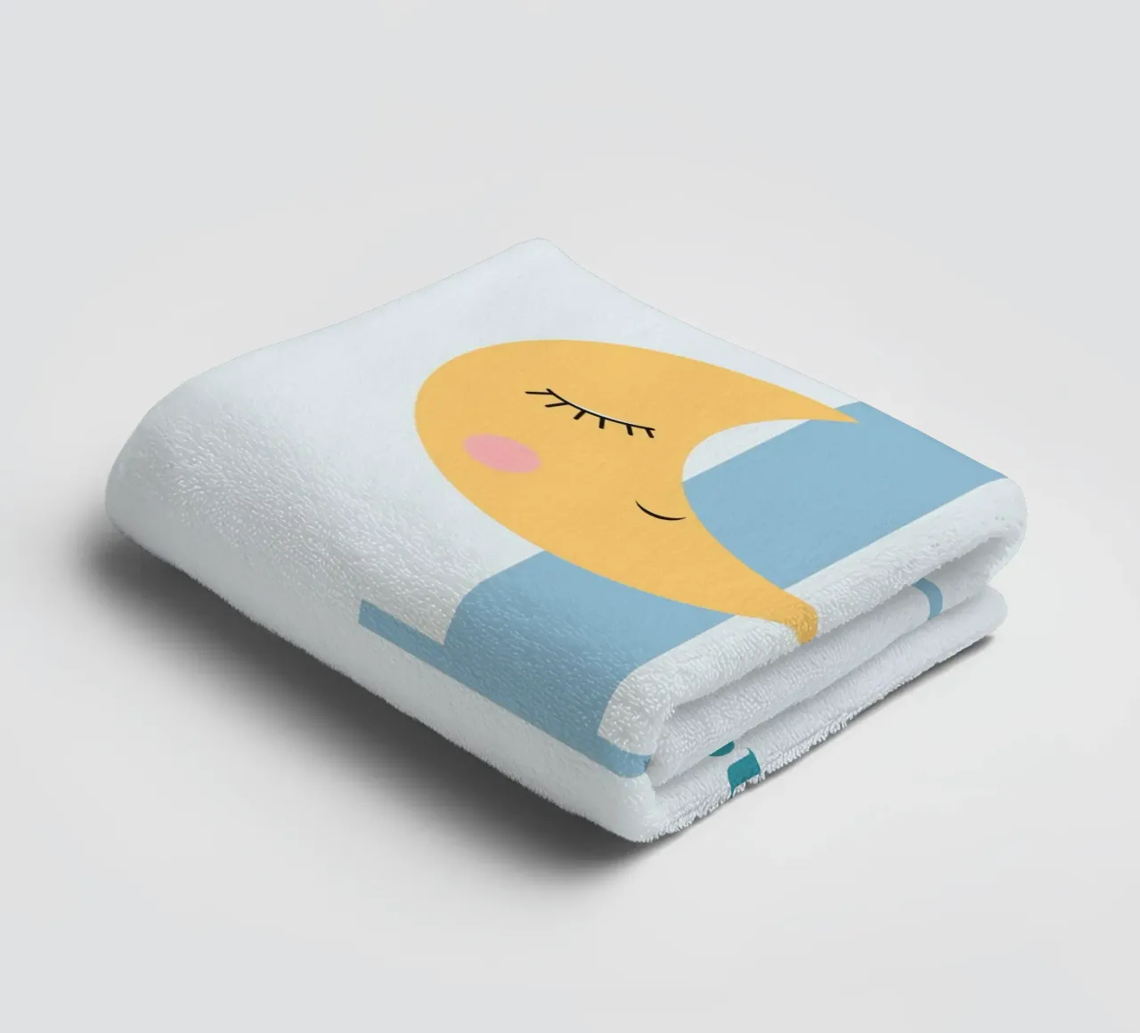 Letter L, Personalized Name Print, Personalized initial towel by The Custom Letter