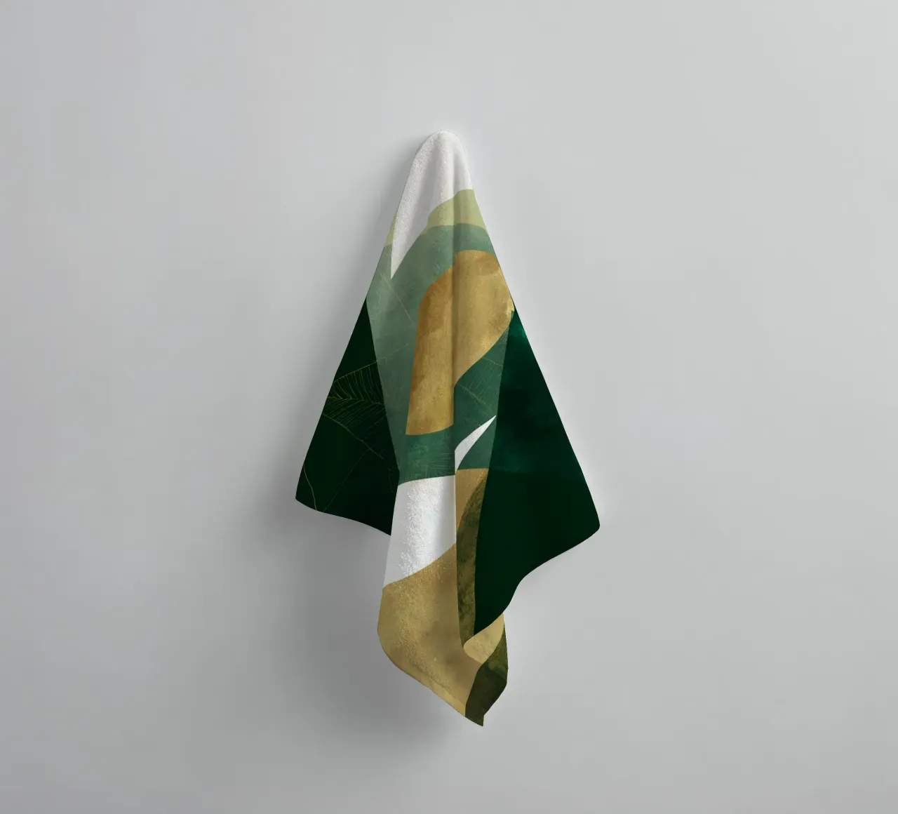 Golden Eclipse Geometry asciugamano da bagno da Colormenta