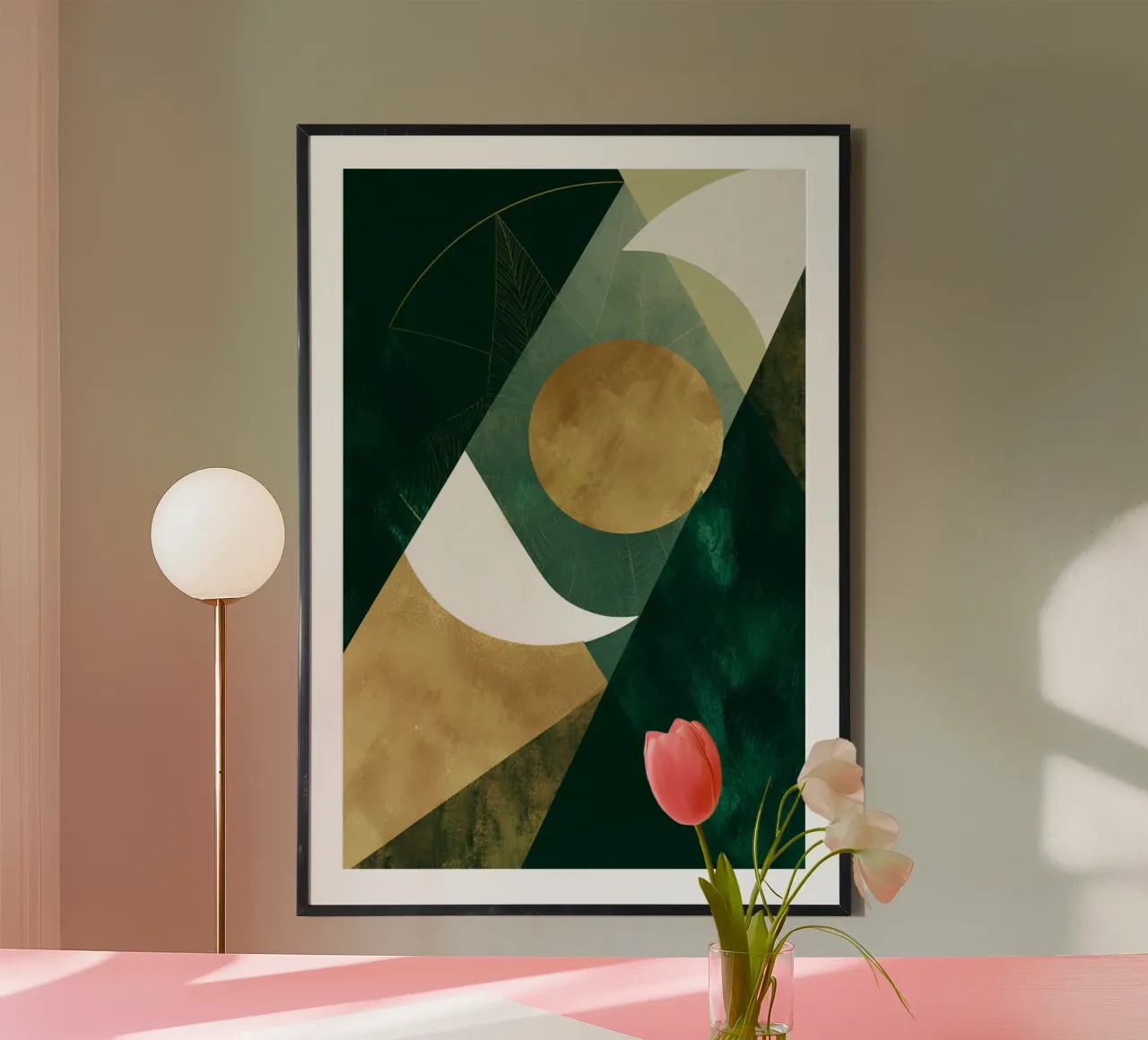 Golden Eclipse Geometry carta hahnemühle da Colormenta