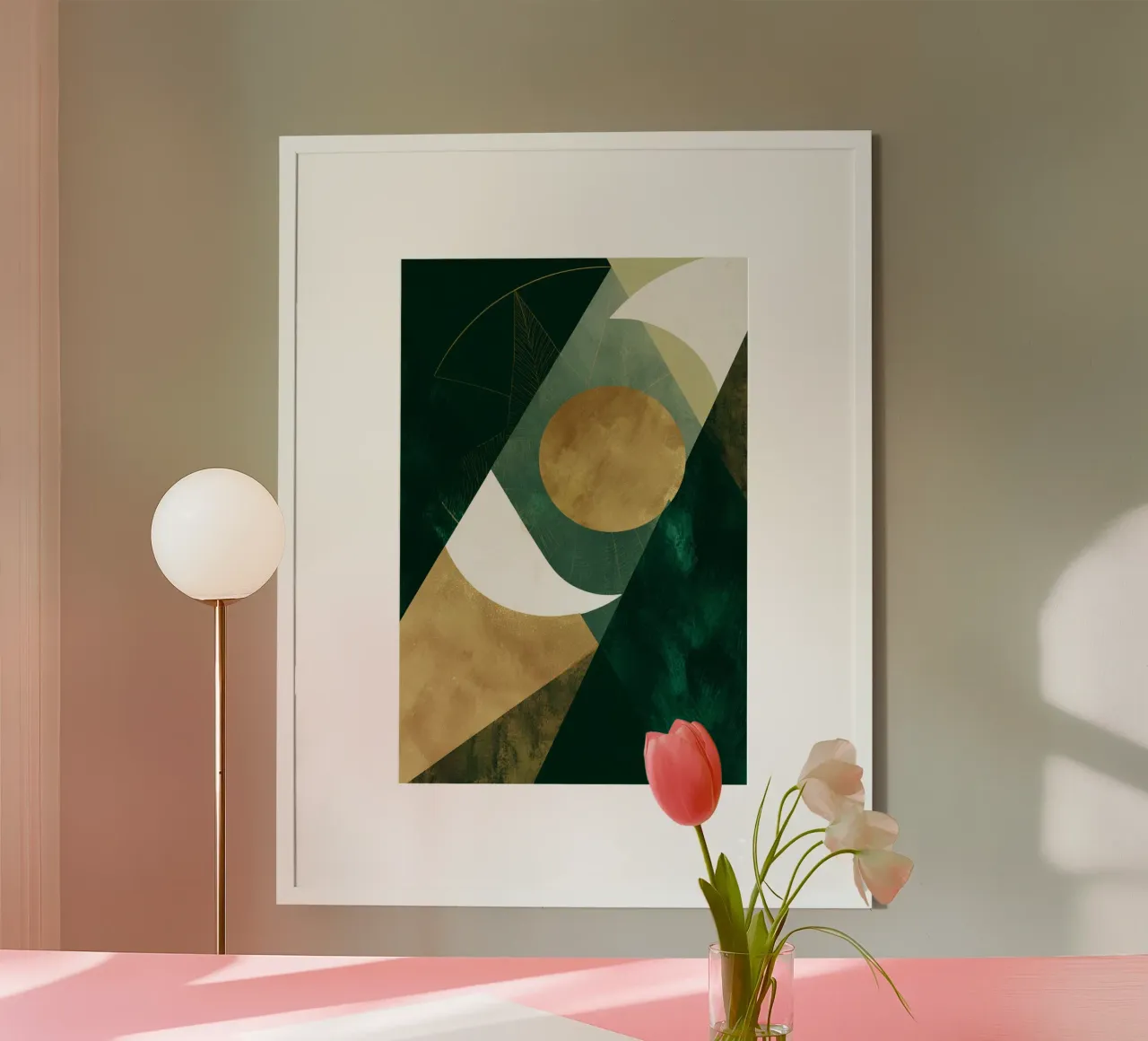 Golden Eclipse Geometry carta hahnemühle da Colormenta