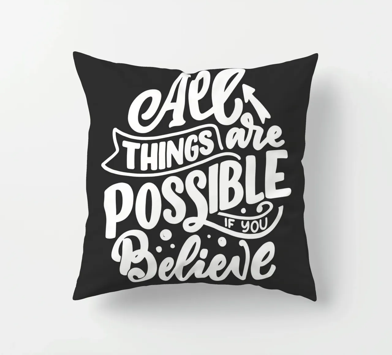 ALL THINGS ARE POSSIBLE cuscino da ARTEVO