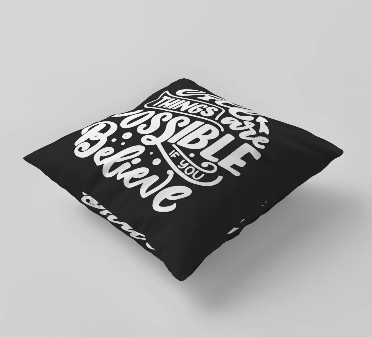 ALL THINGS ARE POSSIBLE cuscino da ARTEVO