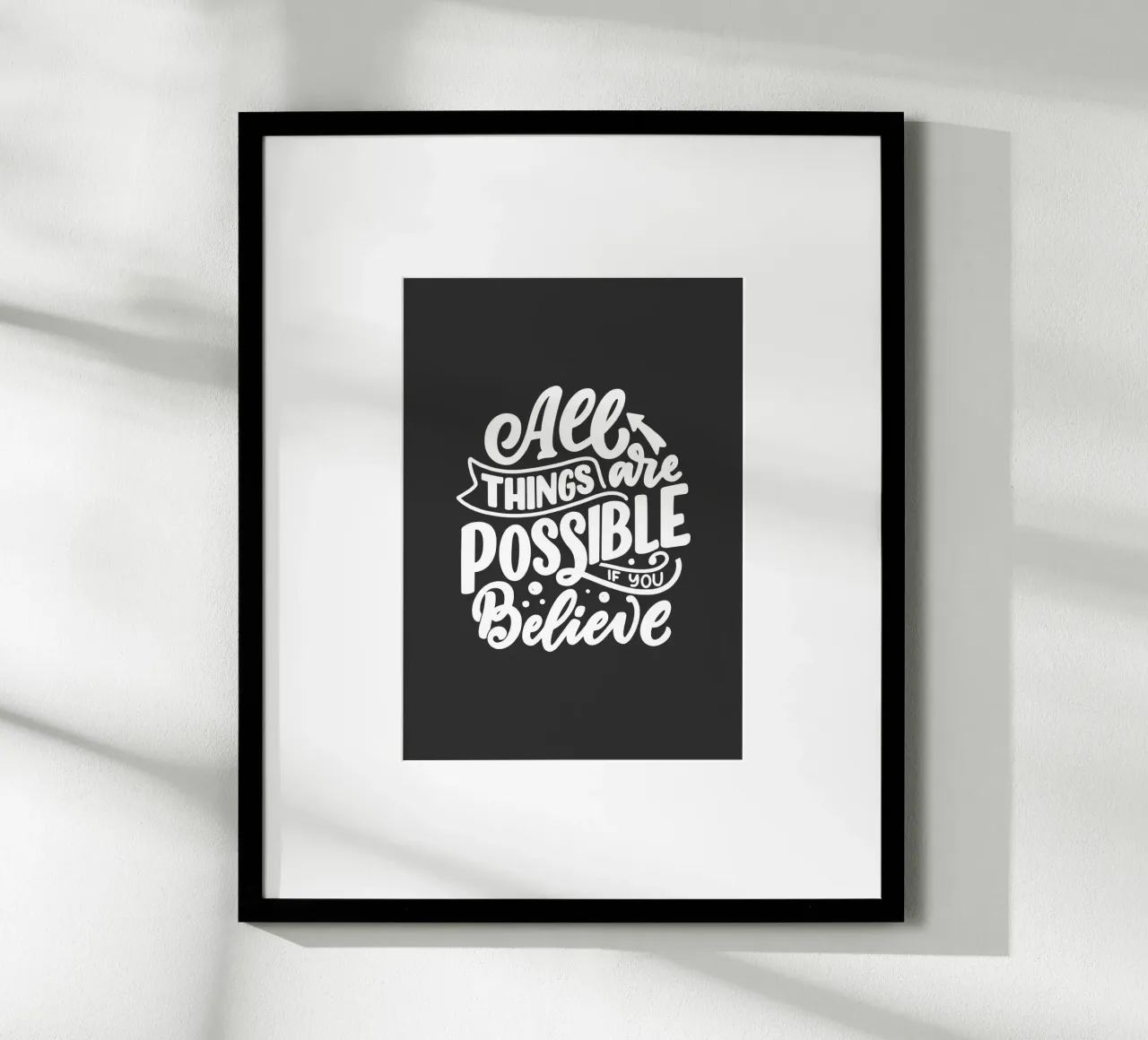 ALL THINGS ARE POSSIBLE carta hahnemühle da ARTEVO