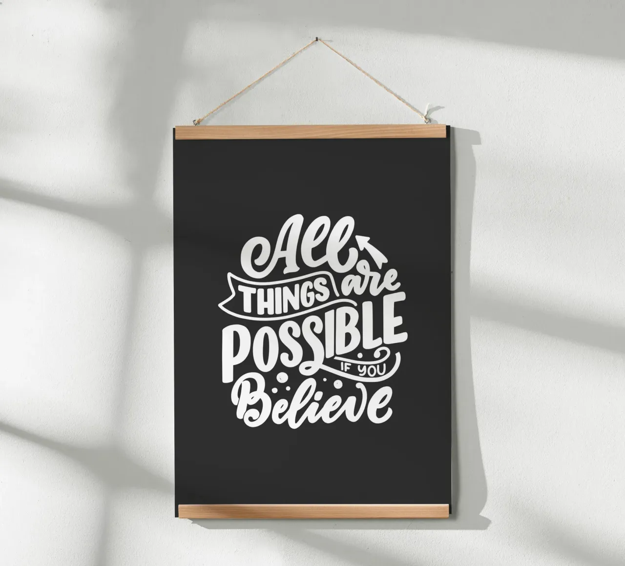 ALL THINGS ARE POSSIBLE carta hahnemühle da ARTEVO