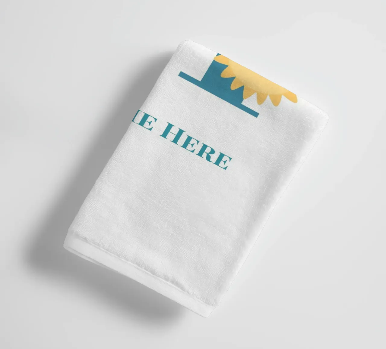 Letter M, Personalized Name Print, Personalized initial towel by The Custom Letter