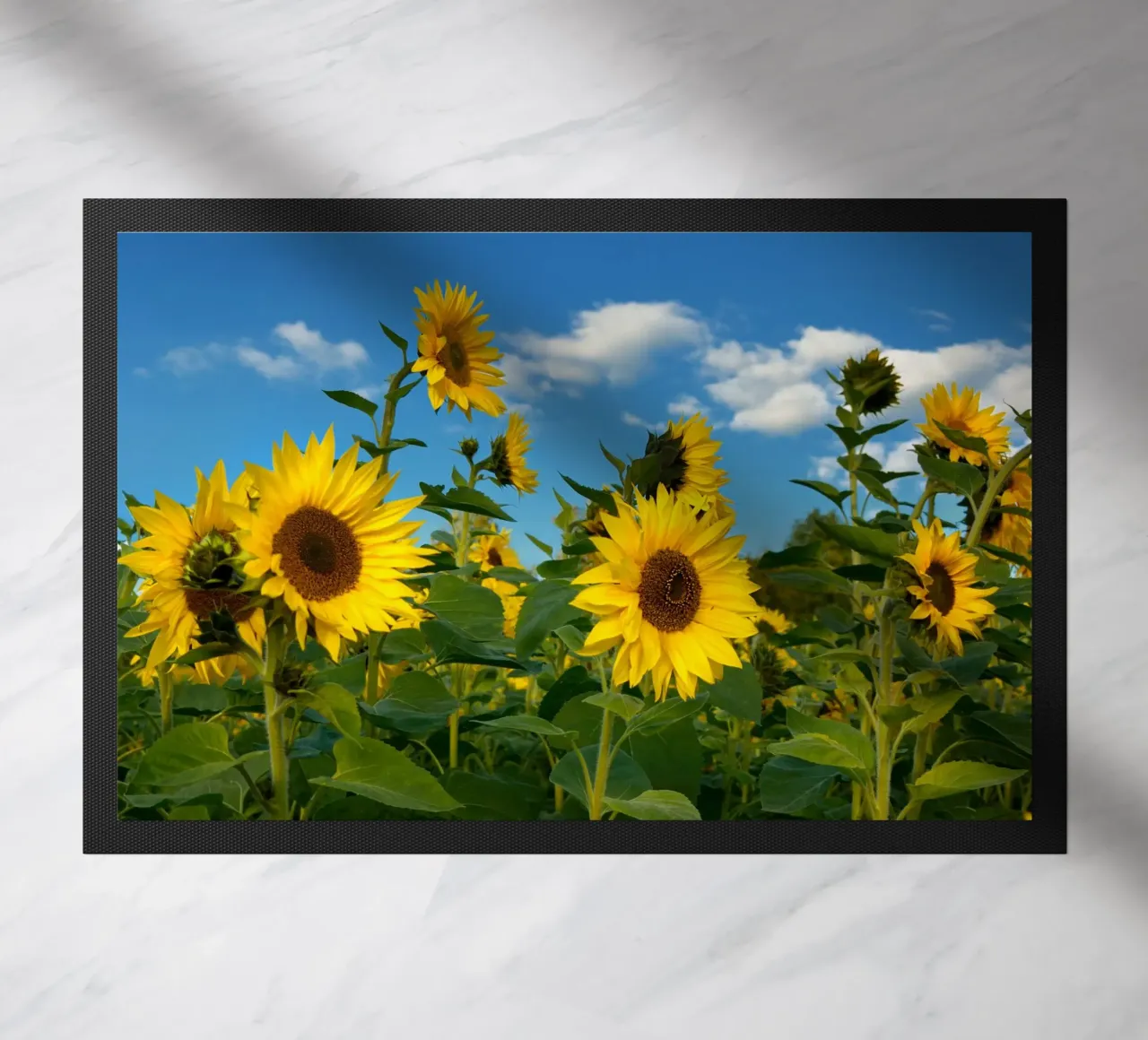 Sunflowers doormat by Atteloi