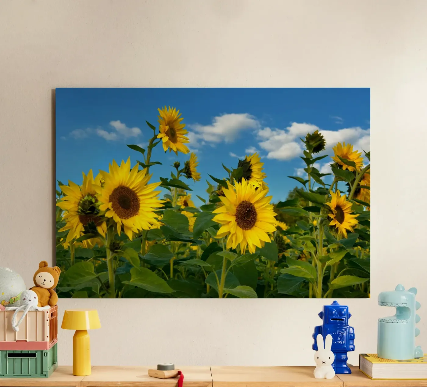 Sunflowers forex plate by Atteloi