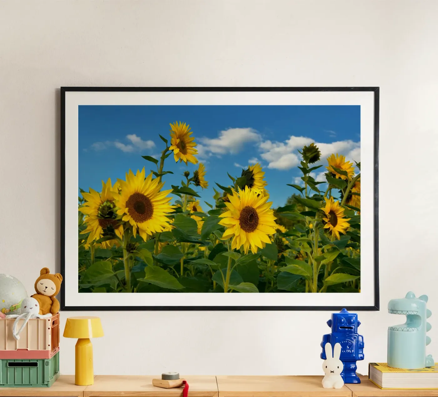 Sunflowers poster by Atteloi