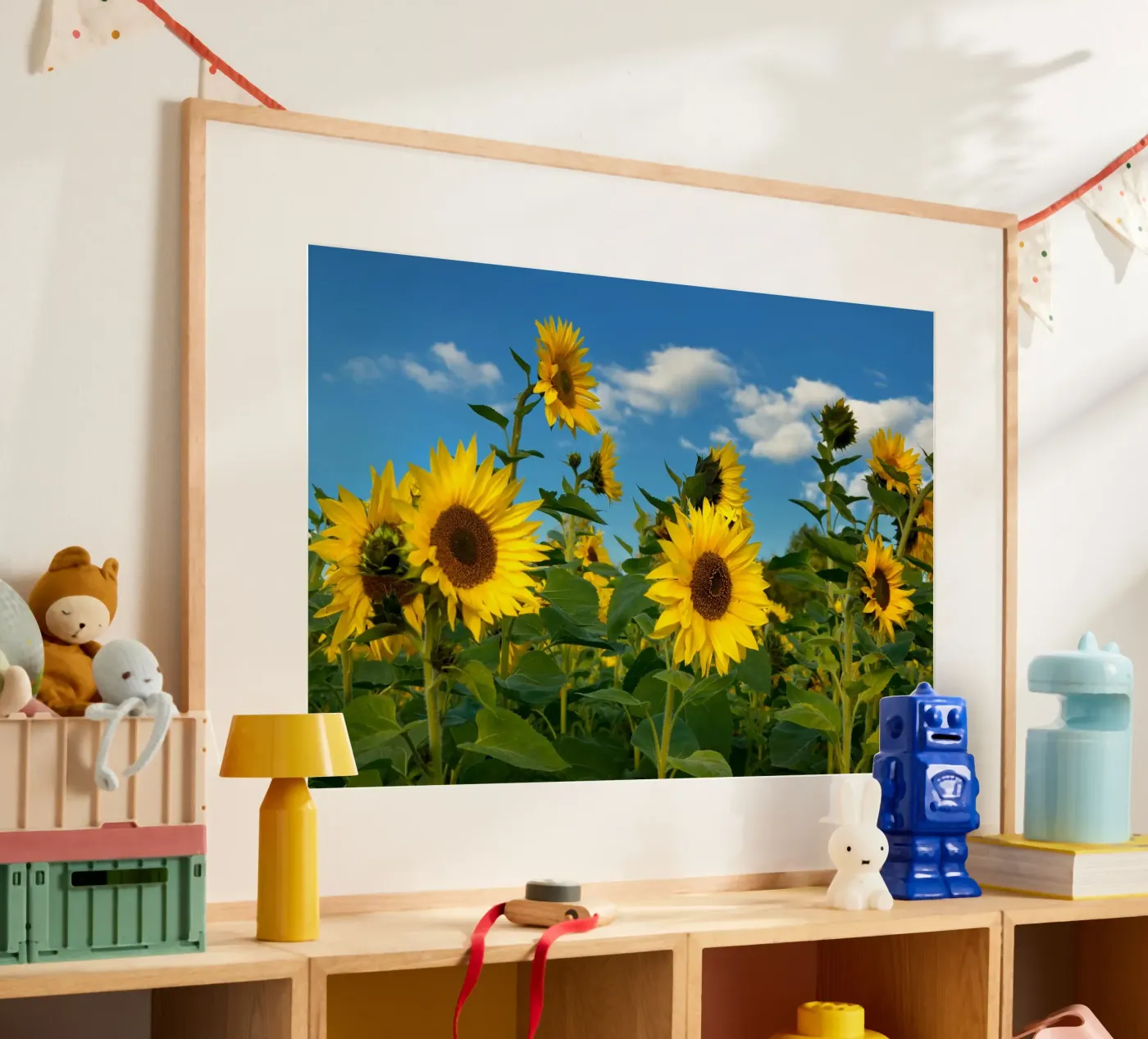 Sunflowers poster by Atteloi