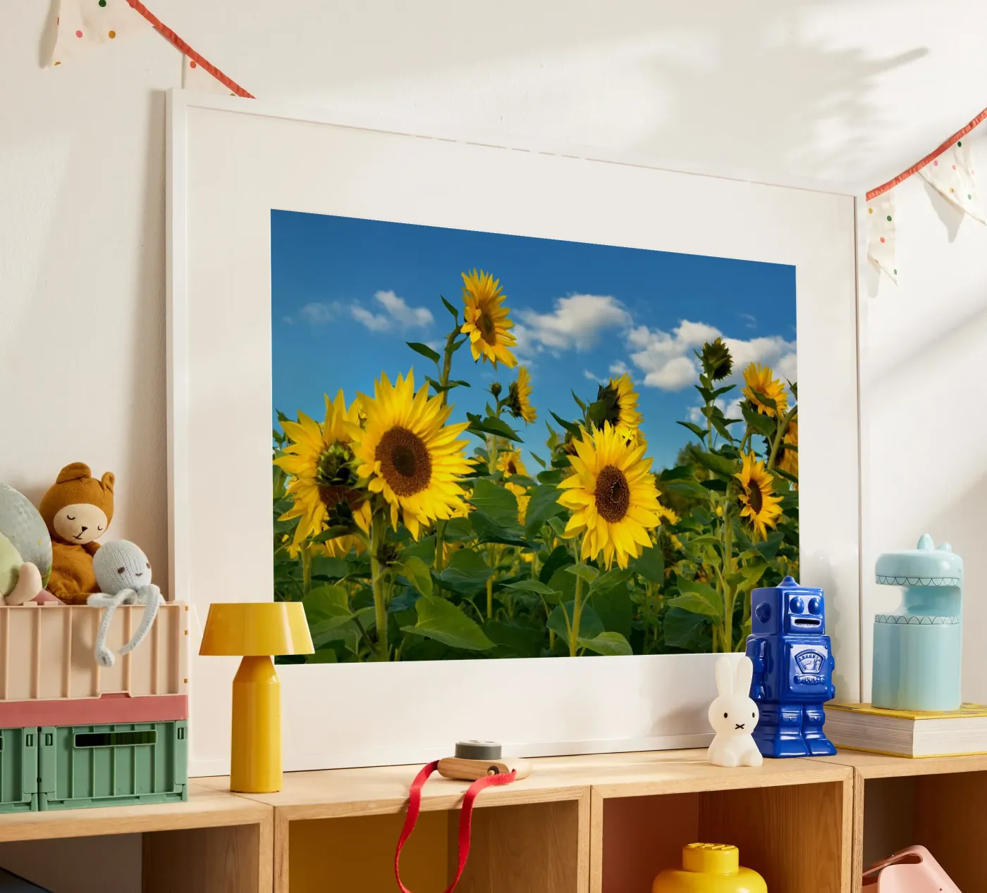 Sunflowers poster by Atteloi