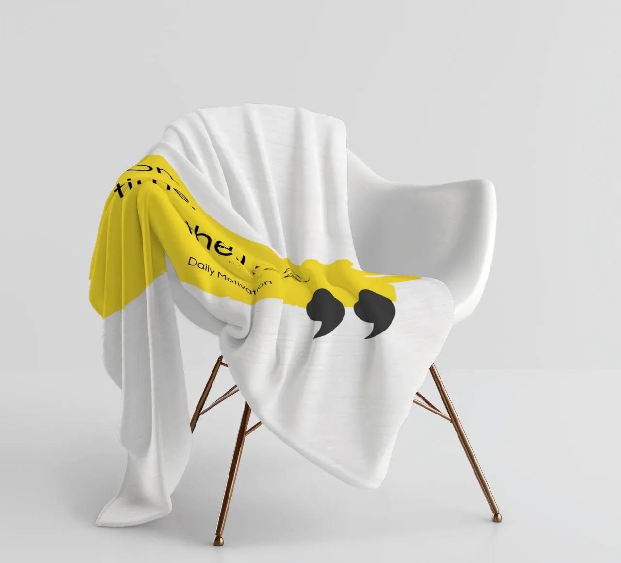 ONE STEP AT A TIME coperta in pile da ARTEVO