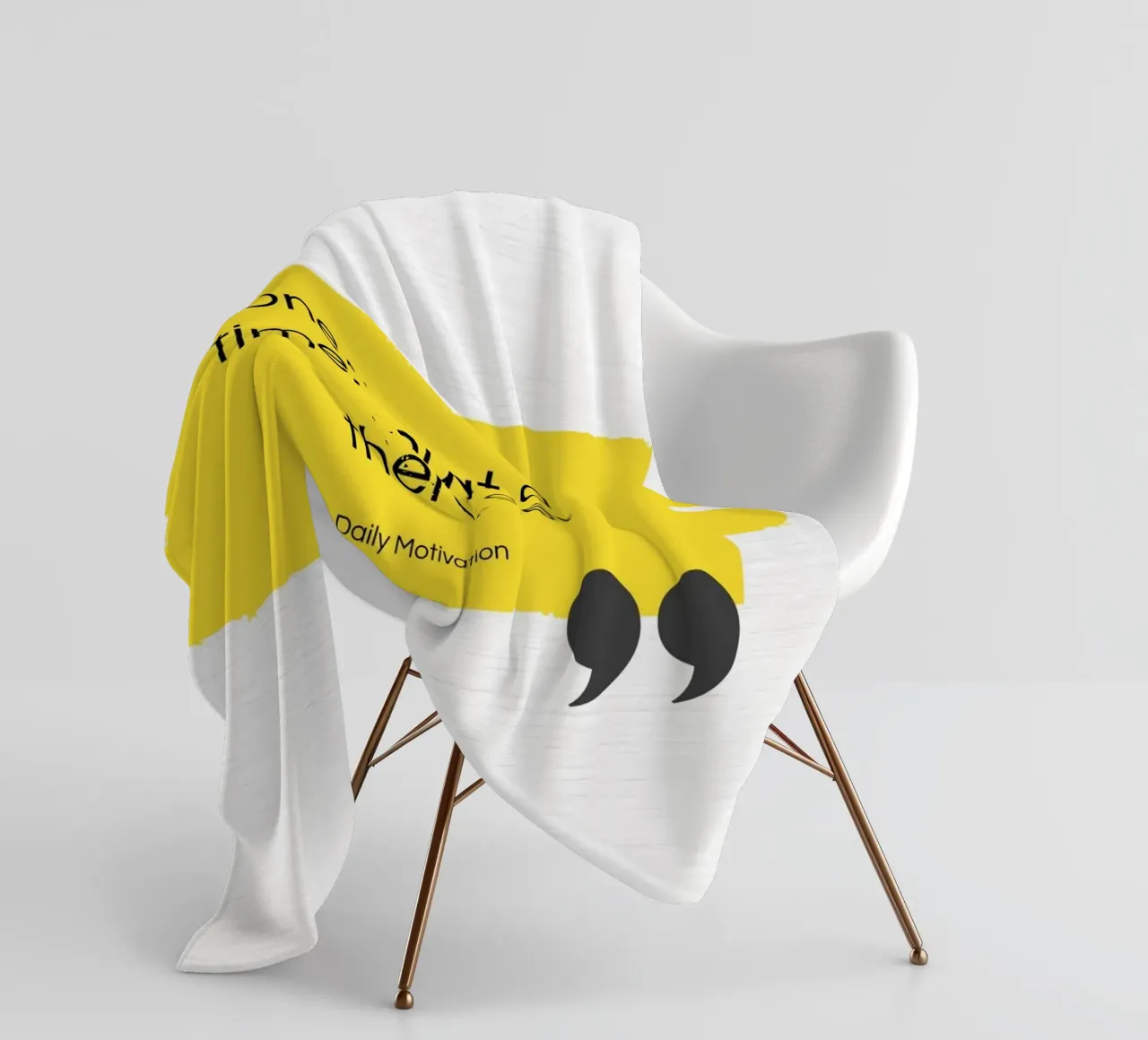 ONE STEP AT A TIME coperta in pile da ARTEVO