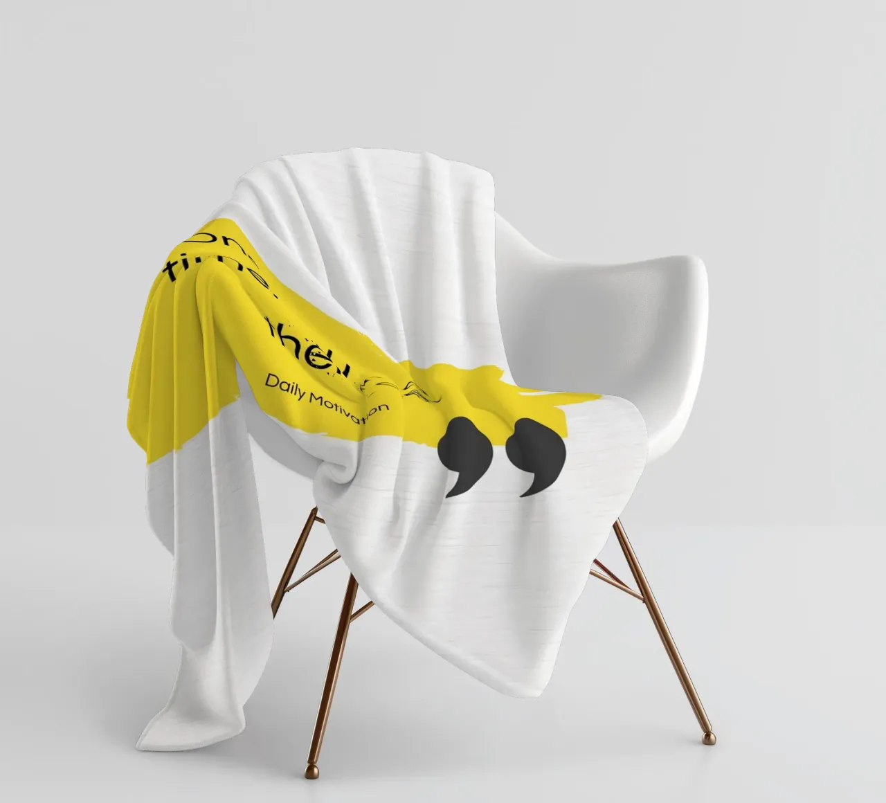 ONE STEP AT A TIME coperta in pile da ARTEVO