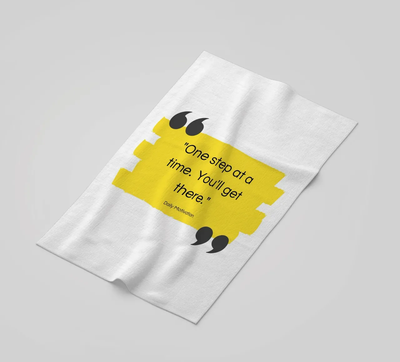 ONE STEP AT A TIME telo mare da ARTEVO