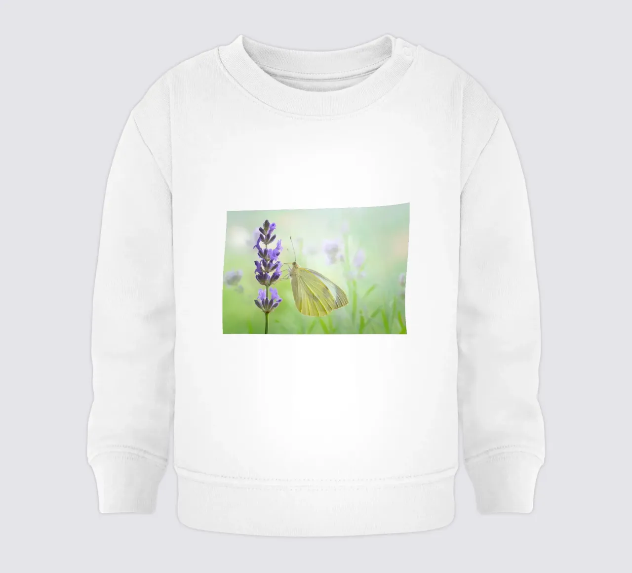 Farfalla felpa neonato da Atteloi