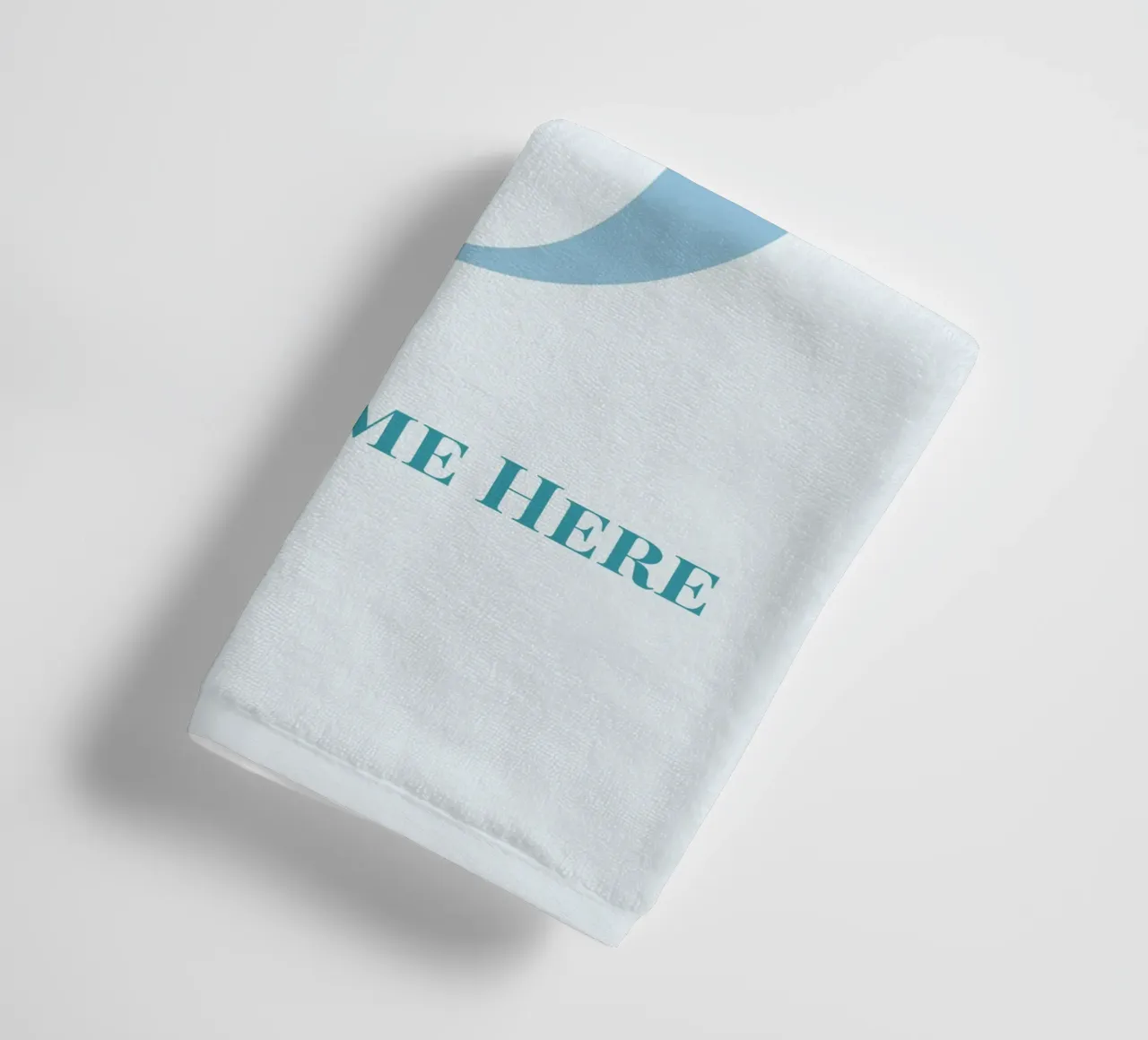 Letter O, Personalized Name Print, Personalized initial towel by The Custom Letter