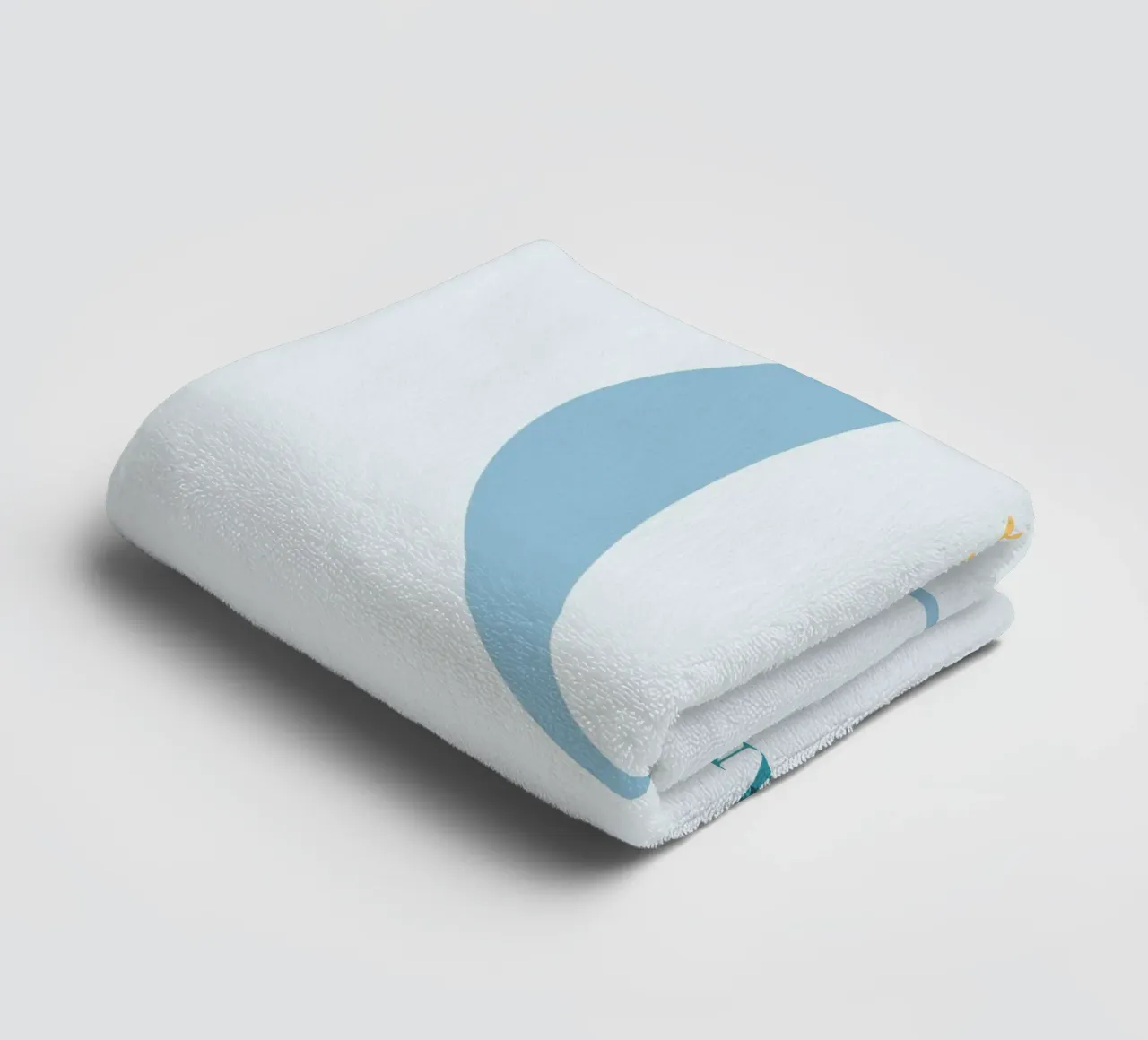 Letter O, Personalized Name Print, Personalized initial towel by The Custom Letter