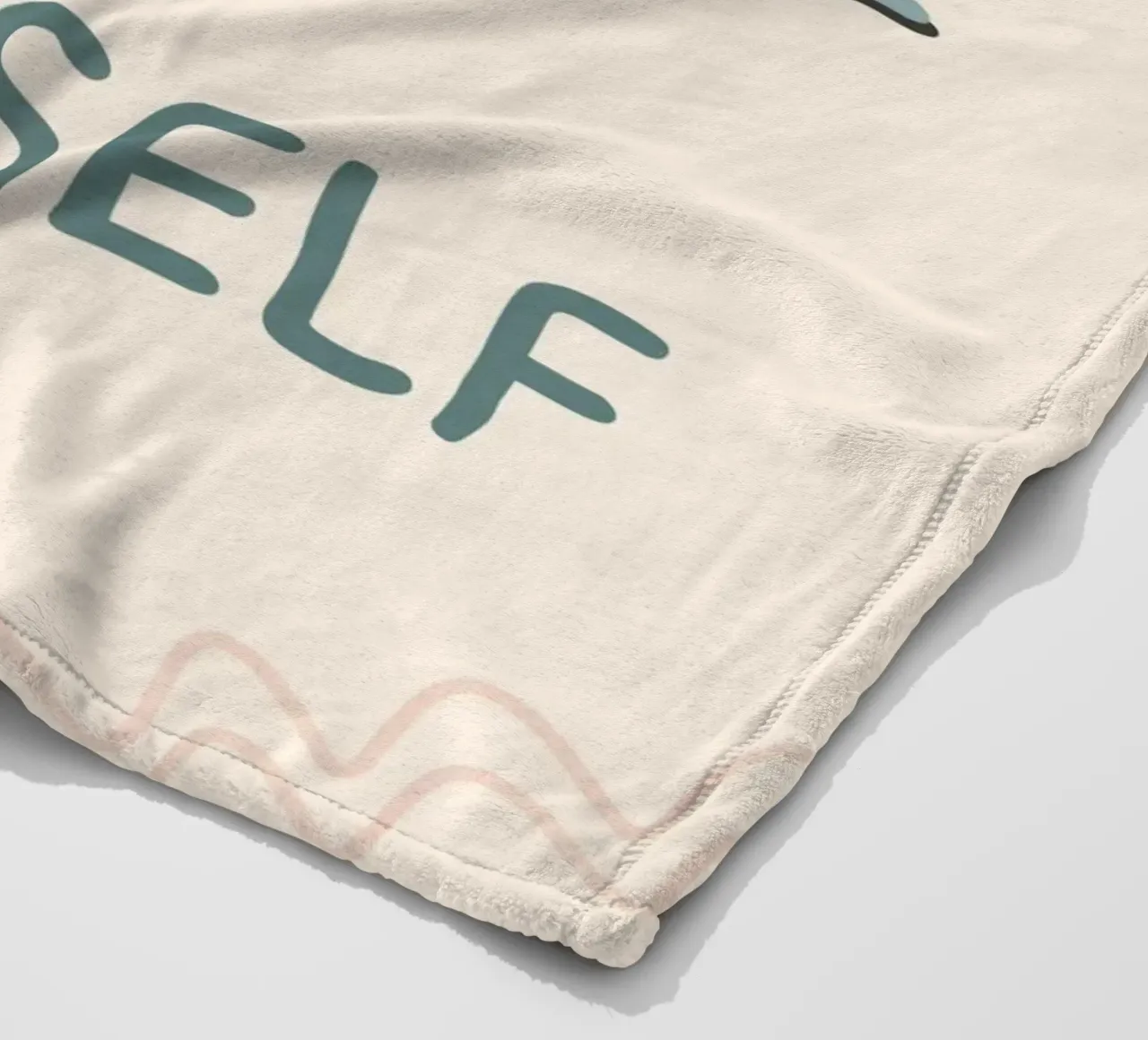 THIS IS A SAFE SPACE coperta in pile da ARTEVO