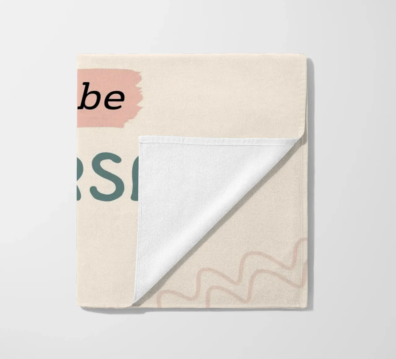 THIS IS A SAFE SPACE telo mare da ARTEVO