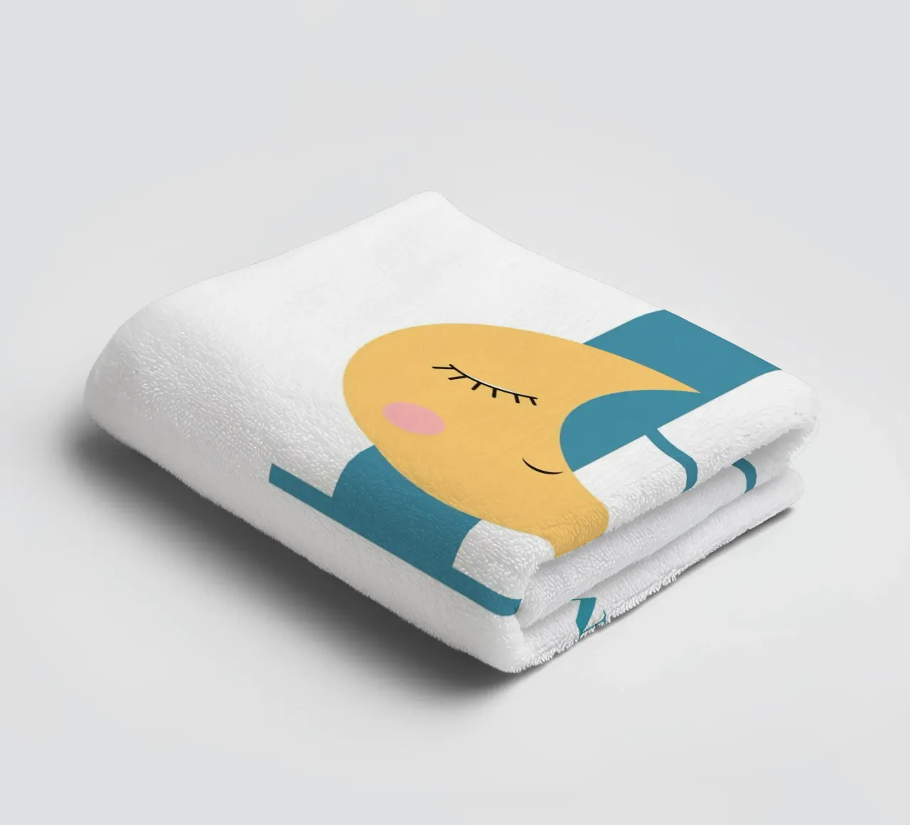 Letter P, Personalized Name Print, Personalized initial towel by The Custom Letter