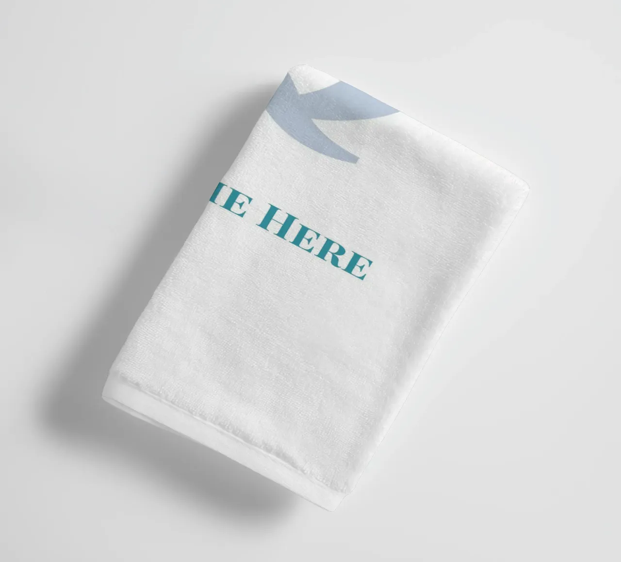 Letter Q, Personalized Name Print, Personalized initial towel by The Custom Letter