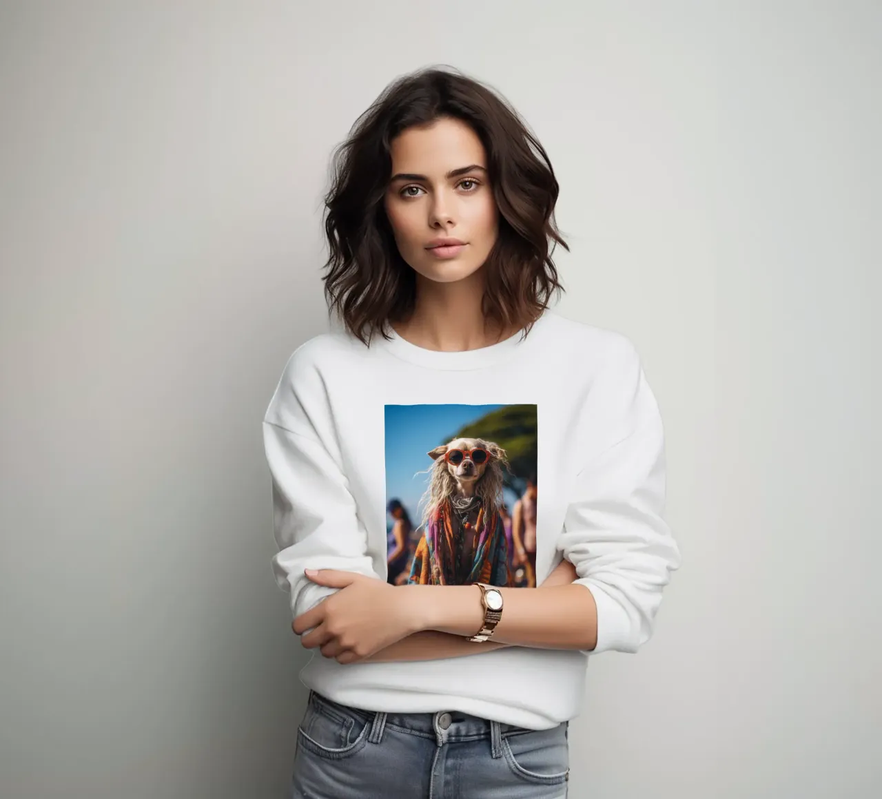 Léo felpa da Affiches Chien Originales – Dogland