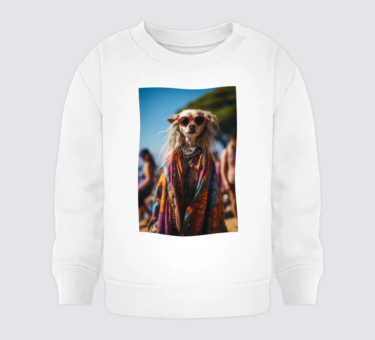 Léo felpa neonato da Affiches Chien Originales – Dogland