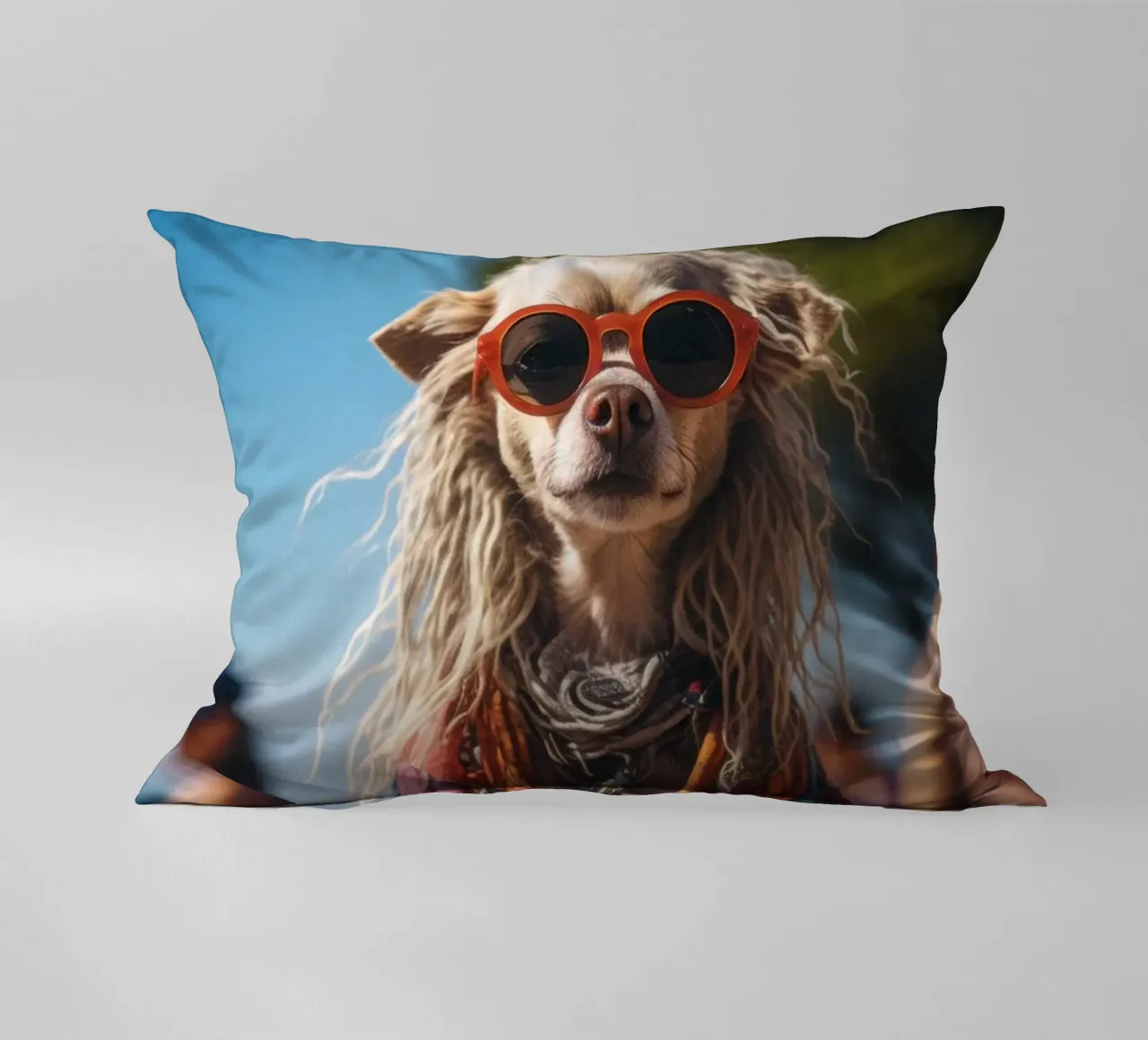 Léo cuscino da Affiches Chien Originales – Dogland