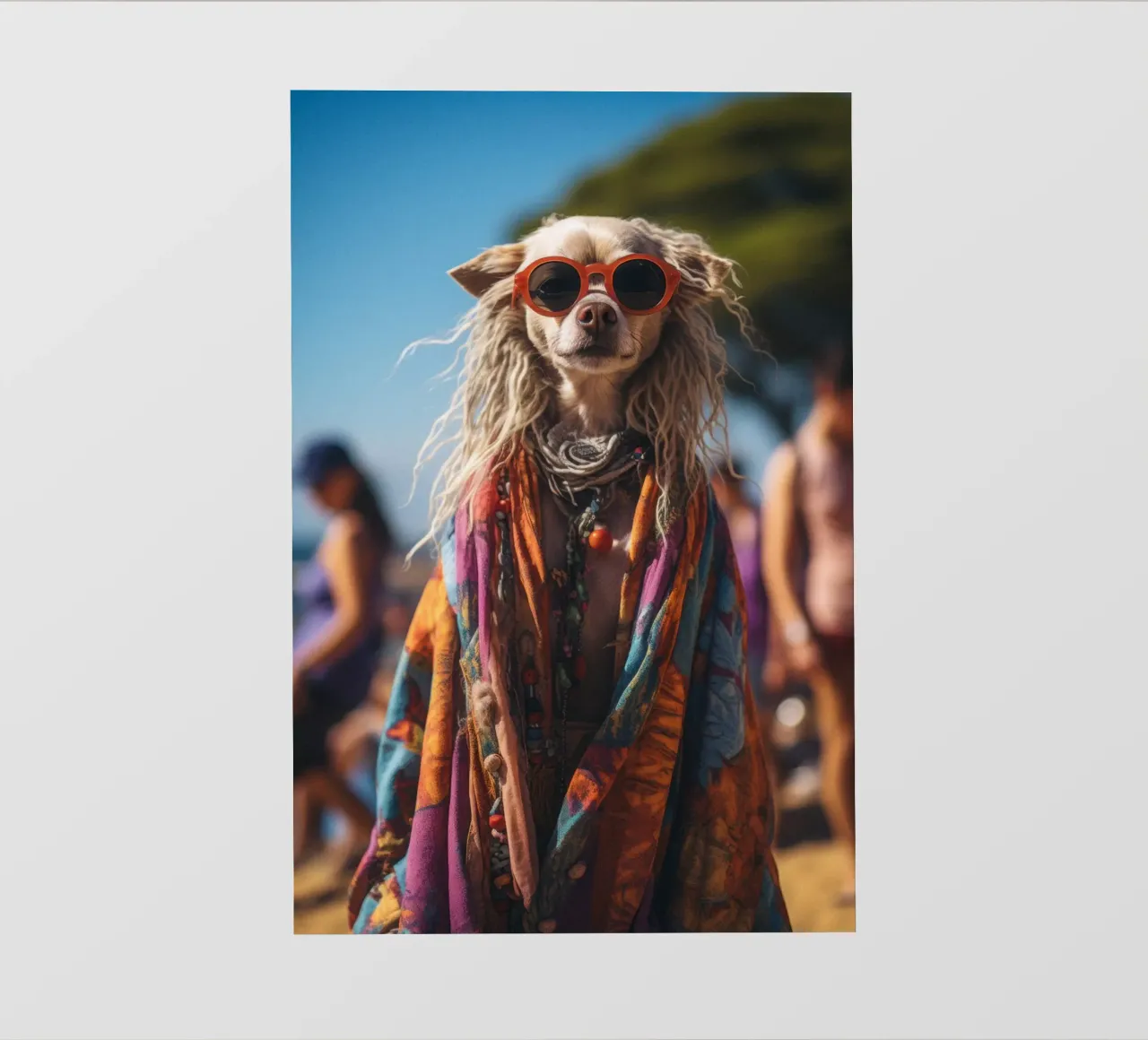 Léo telo in pvc da Affiches Chien Originales – Dogland