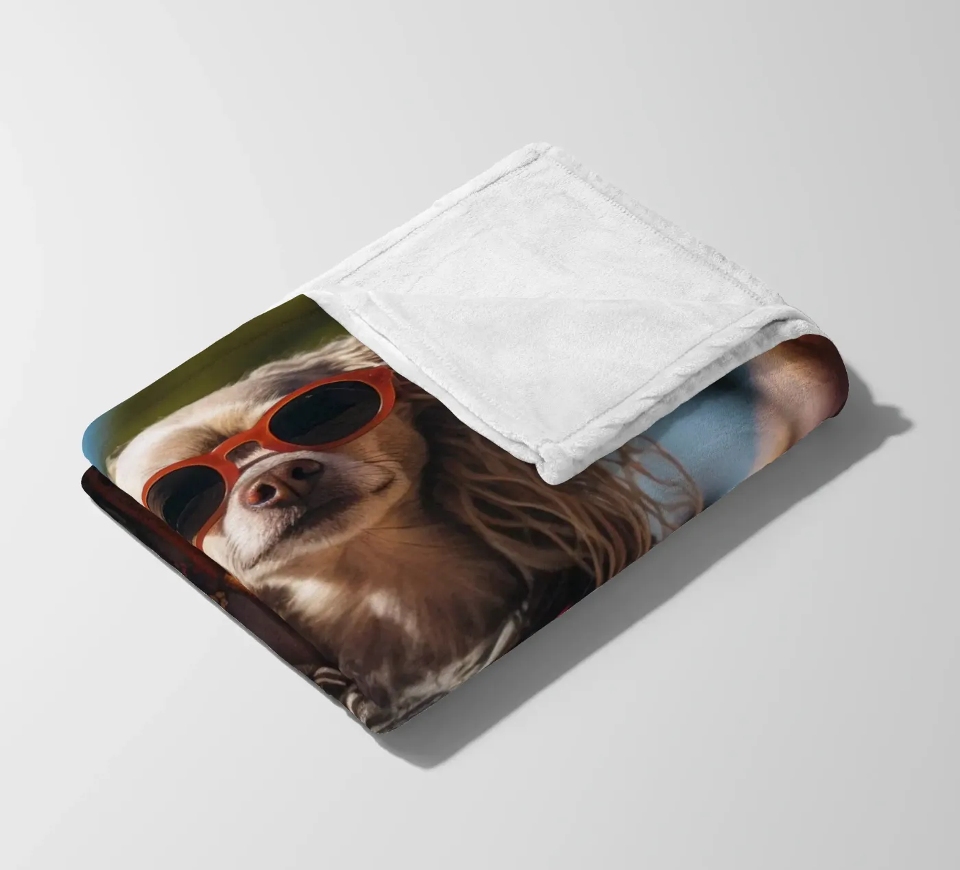 Léo fleecedeken van Affiches Chien Originales – Dogland