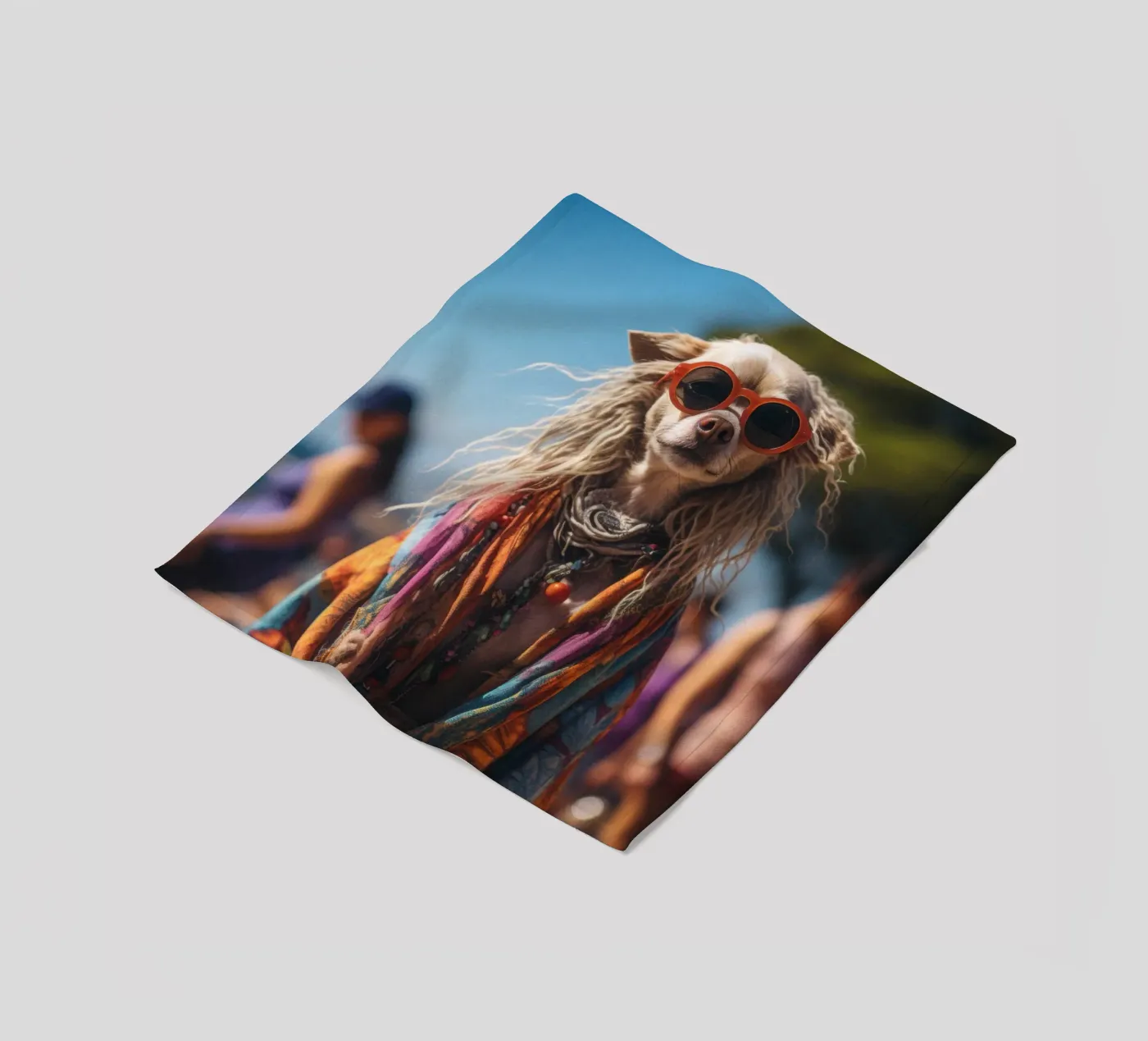 Léo fleecedeken van Affiches Chien Originales – Dogland