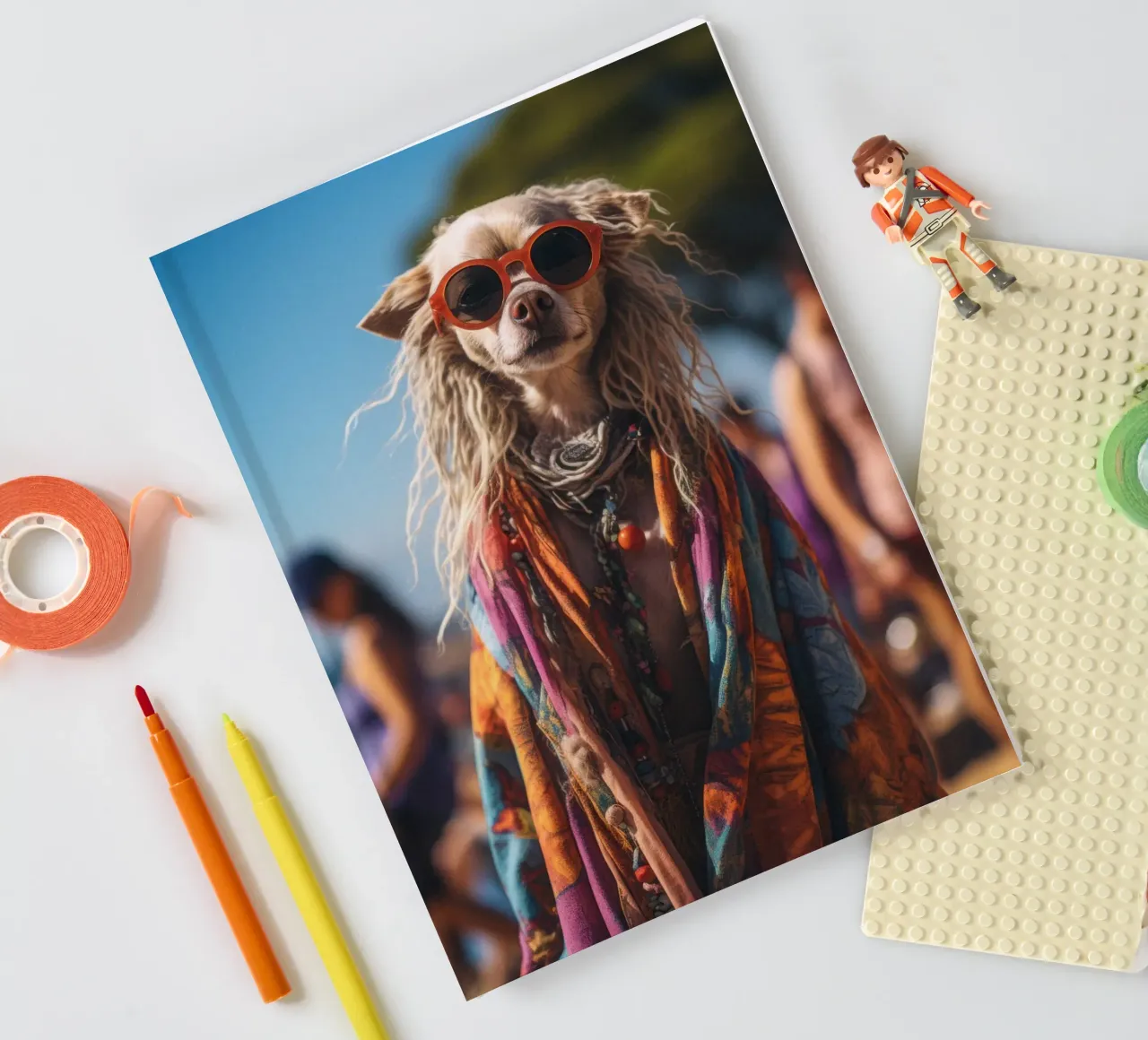Léo notebook by Affiches Chien Originales – Dogland